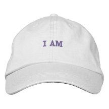 "I AM" geborduurde Baseball Hat