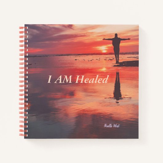 I AM Healed Dot Grid Journal Notitieboek (Voorkant)