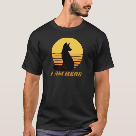 I AM HERE T-SHIRT (Voorkant)