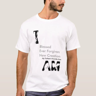 I, AM, juli augustusseptemberoktobernovember T-shirt