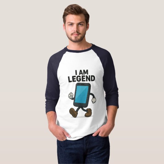I am legend  funny quote T-shirt /cool graphic tee (Devant entier)