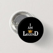 I Am Legend Ronde Button 3,2 Cm (Voorkant /achterkant)