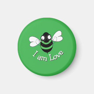 I Am Love Bee Magnet Magneet
