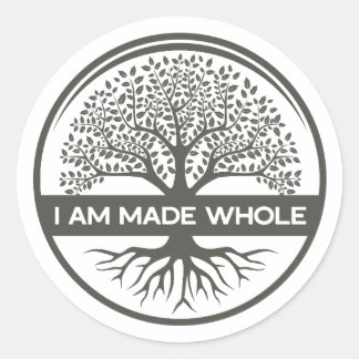 I Am Made Whole - logo autocollant