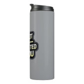 I Am Not Interested In You Text – Bold Attitude Thermosbeker (Geroteerd rechts)