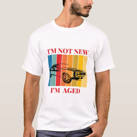 i am not new t-shirt (Voorkant)