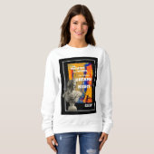 I Am Nothing But Words Poetry sweatshirt (Voorkant volledig)