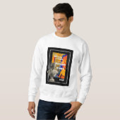 I Am Nothing But Words Poetry sweatshirt  (Voorkant volledig)