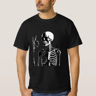 I am Okay Skull T-shirt
