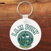 I AM POLY Classic Keychain (Voorkant)