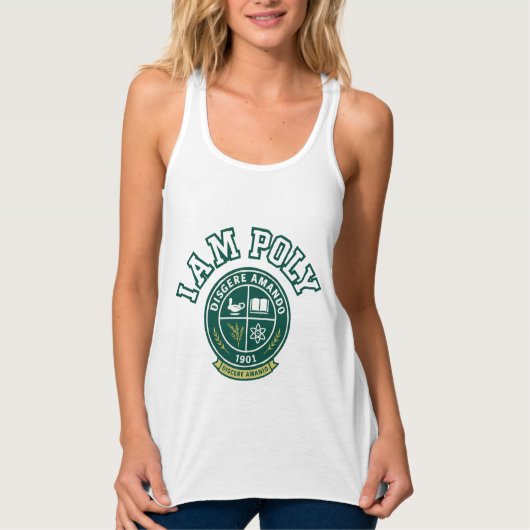 I AM POLY Tank Top (Voorkant)