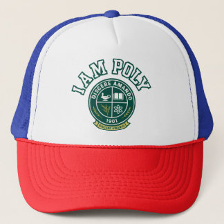 I AM POLY Trucker Hat Pet