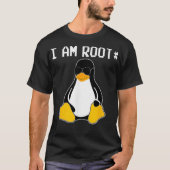 I am Root Programmer SysAdmin T-shirt (Voorkant)