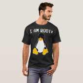 I am Root Programmer SysAdmin T-shirt (Voorkant volledig)