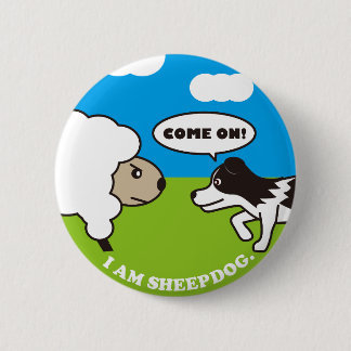 I AM SEEPDOG. 缶バッチ RONDE BUTTON 5,7 CM