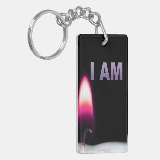 I AM Sleutelhanger (dubbelzijdig) (Voorkant Links)