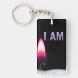 I AM Sleutelhanger (dubbelzijdig)