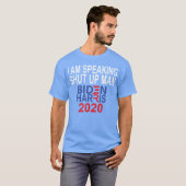 i am speaking 80s funny t-shirt (Voorkant volledig)