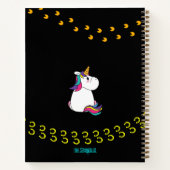 I AM SUFFISAMMENT licorne 1 journal carnet (Dos)