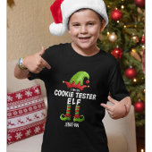 I am The Cookie Tester Elf Christmas Elf T-shirt