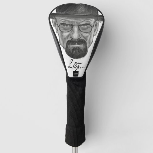 I am the danger - by DANYE Golfheadcover (Voorkant)