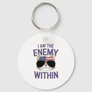 I Am The Enemy Within Bold voor 2024 Sleutelhanger