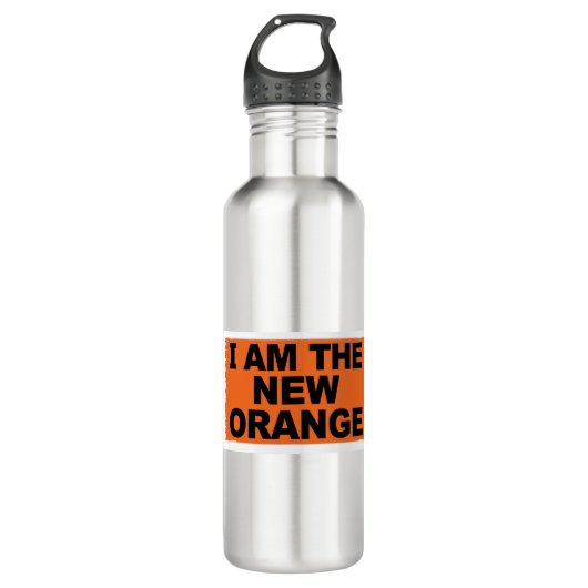 I am The New Orange Waterfles (Voorkant)