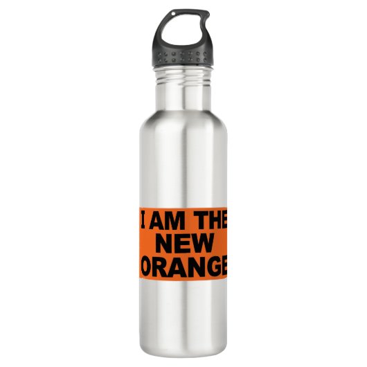 I am The New Orange Waterfles (Voorkant)