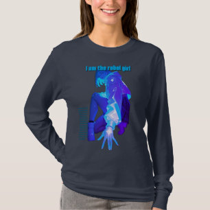 I Am The Rebel Girl beroemd gemaakt door Bold Fema T-shirt