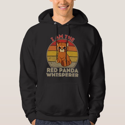 I Am The Red Panda Whisperer Hoodie (Voorkant)
