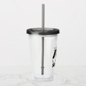 I (Anatomisch hart) Wetenschap Acryl Drinkbeker (Rechts)