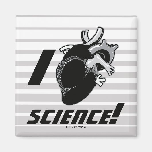 I (Anatomisch hart) Wetenschap Magneet (Voorkant)