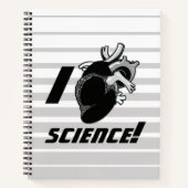 I (Anatomisch hart) Wetenschap Notitieboek (Voorkant)