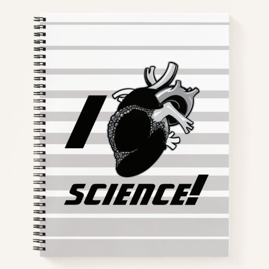 I (Anatomisch hart) Wetenschap Notitieboek (Voorkant)