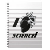 I (Anatomisch hart) Wetenschap Notitieboek (Voorkant)