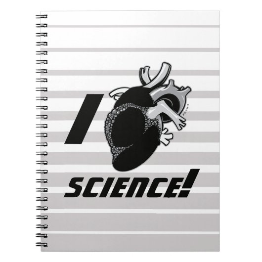 I (Anatomisch hart) Wetenschap Notitieboek (Voorkant)