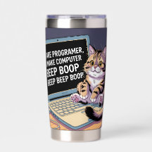 I are programmer, I make computer BEEP BOOP BEEP