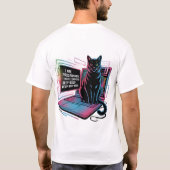 I are programmer, I make computer BEEP BOOP BEEP T-shirt (Achterkant)