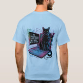 I are programmer, I make computer BEEP BOOP BEEP T-shirt (Achterkant)