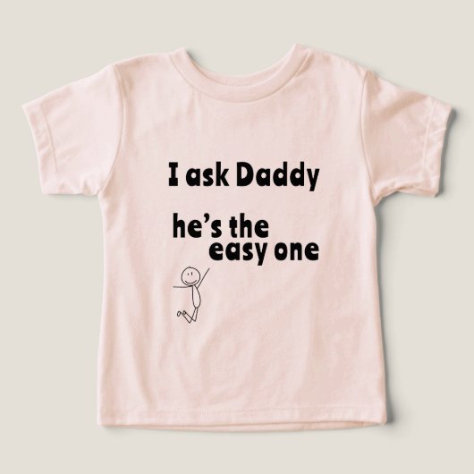 I ask Daddy - he’s the easy one (Design voorkant)