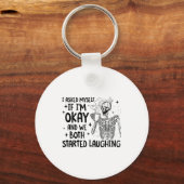 I Asked Myself If I'm Okay And We Both Started Lau Sleutelhanger (Voorkant)
