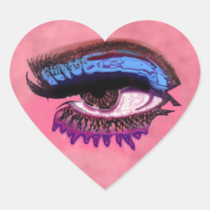 I AUTOCOLLANT DE COEUR