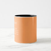 I Avant E - Grammar Rule Mug - Or (Centre)