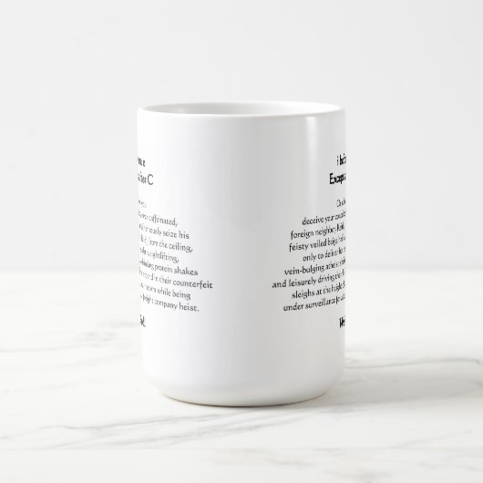 i avant e Mug (Centre)