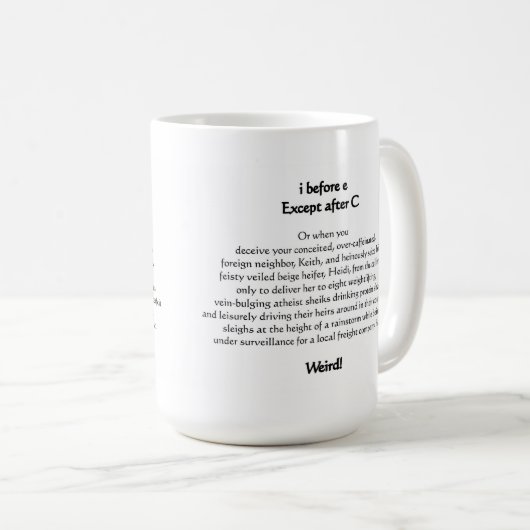 i avant e Mug (Devant droit)