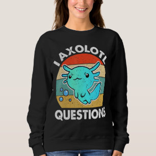 I Axolotl Vragen Cute Axolotl 3 Trui