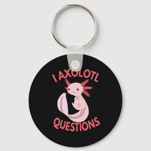 I Axolotl Vragen Funny Pastel Kawaii Axolotl Sleutelhanger