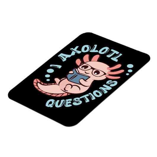 I Axolotvragen Magneet (Linkerzijde)
