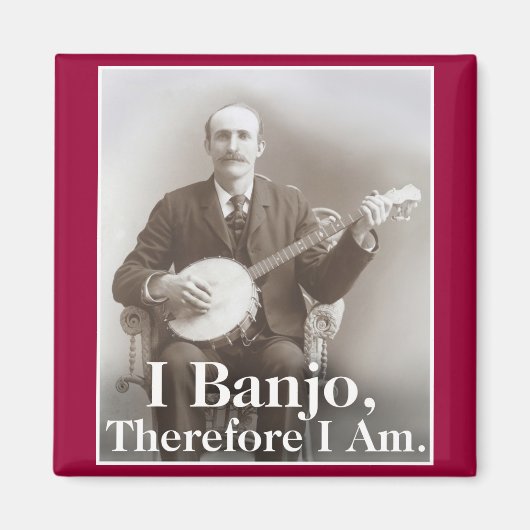 I Banjo Magnet (Devant)