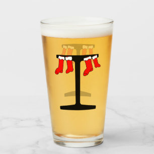 I-Beam Kerstkousen Glas